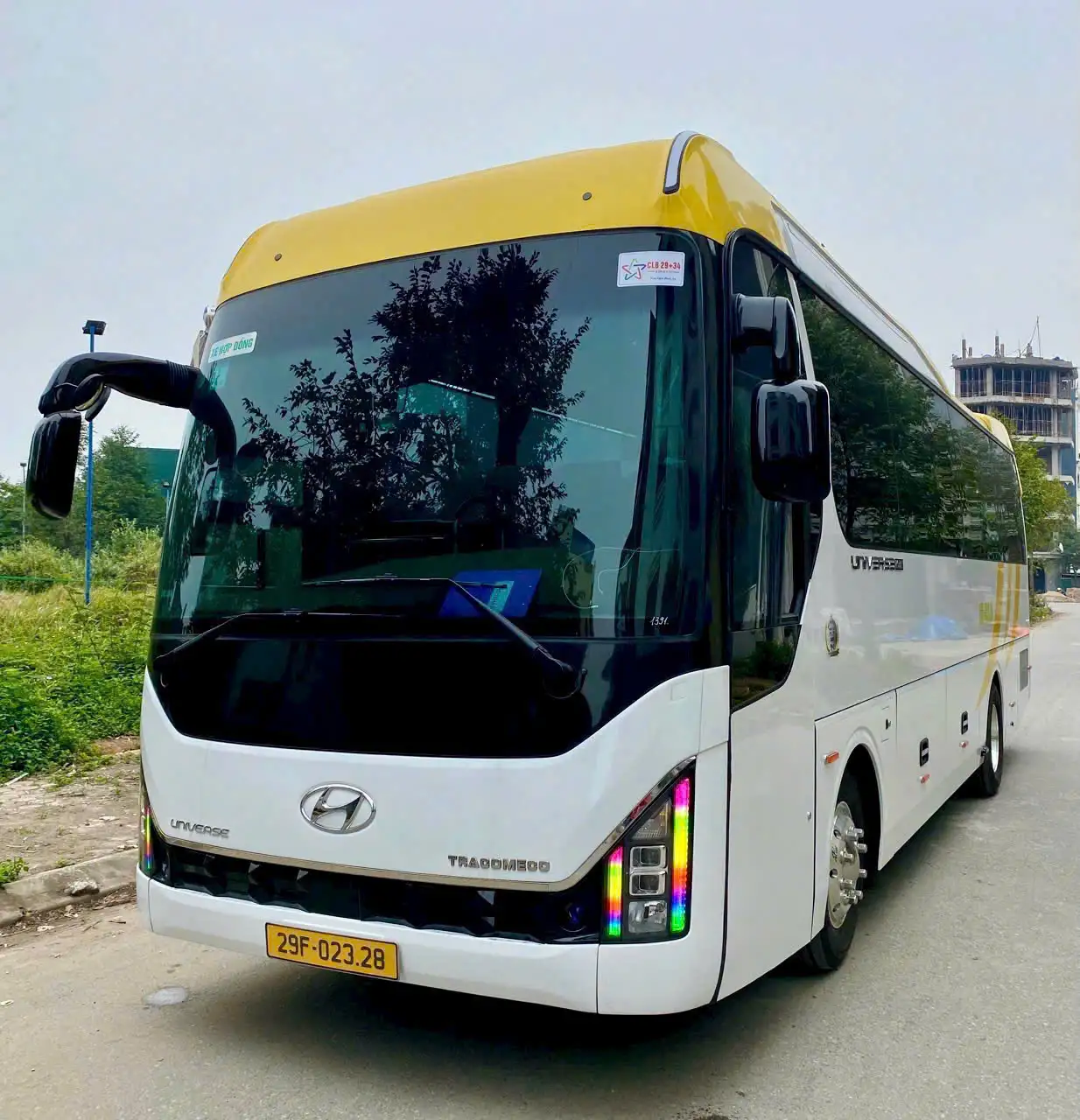 Thuê xe 29 chỗ Hà Nội giá rẻ